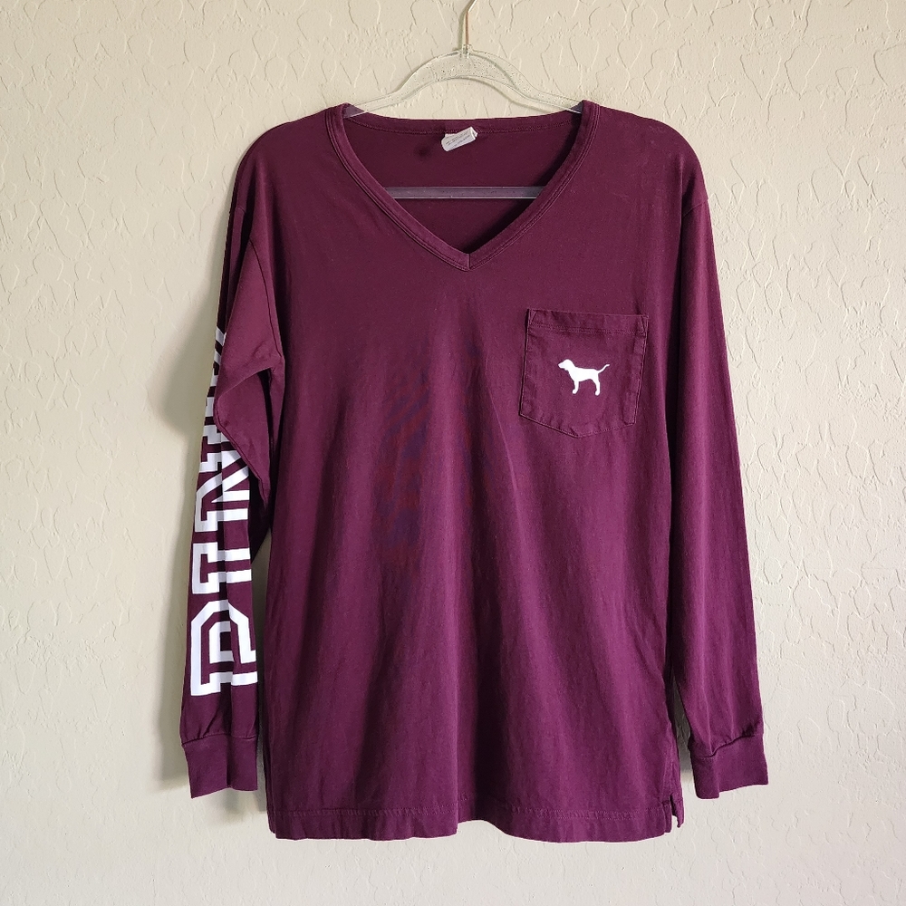 Victoria's Secret PINK Long Sleeve‎ Shirt XS